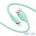 Кабель Lightning Baseus Jelly Liquid Silica Gel Fast Charging Data Cable 1.2m Green (CAGD000006) — інтернет магазин All-Ok. фото 1