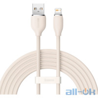 Кабель Lightning Baseus Jelly Liquid Silica Gel Fast Charging Data Cable USB to Lightning 1.2m Pink (CAGD000004)