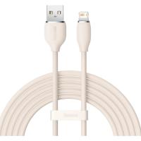 Кабель Lightning Baseus Jelly Liquid Silica Gel Fast Charging Data Cable USB to Lightning 1.2m Pink (CAGD000004)