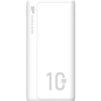 Зовнішній акумулятор Power Bank Silicon Power QP15 10000mAh White (SP10KMAPBKQP150W)