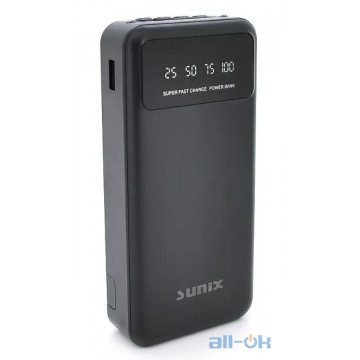 Зовнішній акумулятор (Power Bank) SUNIX PB-41 24000mAh 