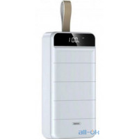 Зовнішній акумулятор (Power Bank) REMAX RPP-184 Mengine Series 40000mAh White 