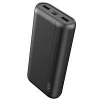 Зовнішній акумулятор (Power Bank) XO PR122 20000 mAh Black