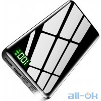 Зовнішній акумулятор (Power Bank) DETENG 26800 mAh  Black