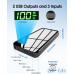 Зовнішній акумулятор (Power Bank) DETENG 26800 mAh  Black — інтернет магазин All-Ok. фото 1