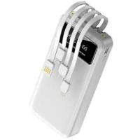 Зовнішній акумулятор (Power Bank) SUNIX PB-41 24000mAh White 