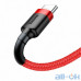 Кабель USB Type-C Baseus cafule Cable USB For Type-C 2A 3m Red+Red (CATKLF-U09) — інтернет магазин All-Ok. фото 2