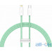 Кабель Lightning Baseus Dynamic Series Type-C to Lightning 20W 1m Green (CALD000006)  — інтернет магазин All-Ok. фото 2