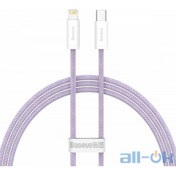 Кабель Lightning Baseus Dynamic Series Fast Charging Data Cable Type-C to Lightning 20W 1m Purple (CALD000005) 