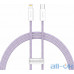 Кабель Lightning Baseus Dynamic Series Fast Charging Data Cable Type-C to Lightning 20W 1m Purple (CALD000005)  — інтернет магазин All-Ok. фото 2