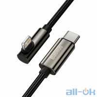 Кабель Lightning Baseus Legend Series Elbow Fast Charging Data Cable USB to Ligtning 1m Black (CATLCS-01)