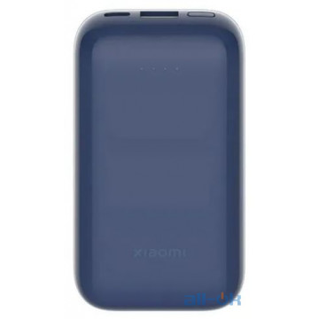 Зовнішній акумулятор Power bank Xiaomi Mi Power Bank 10000mAh 33W Pocket Edition Blue (PB1030ZM)