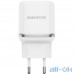 Мережевий зарядний пристрій BOROFONE BA36A High Speed 1xUSB-A, QC3.0, 18W  White (BA36AW) — інтернет магазин All-Ok. фото 3