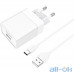 Мережевий зарядний пристрій BOROFONE BA47A Mighty 1xUSB-A, QC3.0, 18W White w/USB-C cable (BA47ACW) — інтернет магазин All-Ok. фото 5