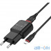 Мережевий зарядний пристрій BOROFONE BA48A Orion 1xUSB-A Black w/Micro-USB cable (BA48AMB) — інтернет магазин All-Ok. фото 5