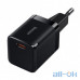 Мережевий зарядний пристрій Baseus GaN3 Fast Charger Type-C 30W Black (CCGN010101) — інтернет магазин All-Ok. фото 1