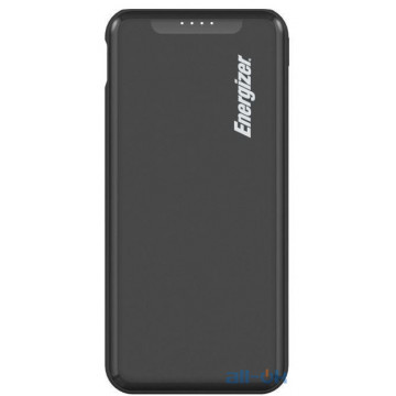 Зовнішній акумулятор (Power Bank) Energizer UE10052 10000 mAh Li-pol TYPE-C Black UE10052PQ (B)