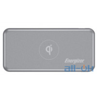 Зовнішній акумулятор (Power Bank) Energizer 10000mAh Qi wireless PD Grey (QE10007PQ)