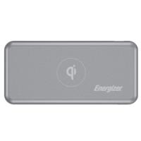 Зовнішній акумулятор (Power Bank) Energizer 10000mAh Qi wireless PD Grey (QE10007PQ)