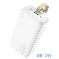 Зовнішній акумулятор (Power Bank) HOCO J87B Tacker 30000 mAh PD20W+QC3.0 White