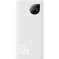 Зовнішній акумулятор (Power Bank) Baseus Adaman 2 20000 mAh 30W (PPAD050002) White