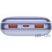 Зовнішній акумулятор (Power Bank) Baseus Power Bank 20000mAh Bipow Pro Digital Display PD 22.5W Purple (PPBD030005) — інтернет магазин All-Ok. фото 2
