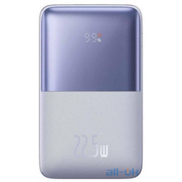 Зовнішній акумулятор (Power Bank) Baseus Power Bank 20000mAh Bipow Pro Digital Display PD 22.5W Purple (PPBD030005)