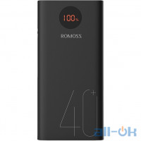 Зовнішній акумулятор (Power Bank) Romoss PEA40 22.5W 40000mAh Black