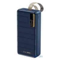 Зовнішній акумулятор PowerBank REMAX Noah Series 20W+22.5W PD+QC Fast Charging Power Bank 30000mAh Blue (RPP-506) 