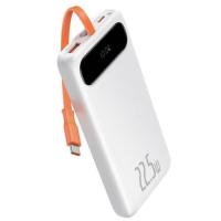 Зовнішній акумулятор (Power Bank) Baseus Block 10000 mAh 22.5W PD with USB-C White (PPBLK-A02)