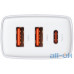 Мережевий зарядний пристрій Baseus Compact Quick Charger 2U+C 30W White (CCXJ-E02) — інтернет магазин All-Ok. фото 1