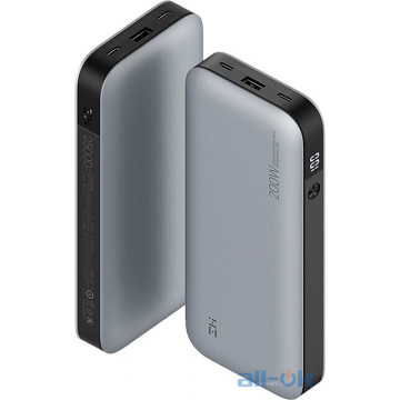 Зовнішній акумулятор (Power Bank) ZMI No. 20 Model 25000 mAh 200W Backup Battery (QB826)