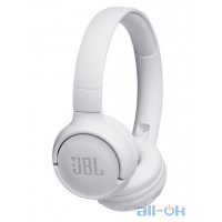 Навушники з мікрофоном JBL T500 BT White (JBLT500BTWHT)