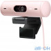 Веб-камера Logitech Brio 500 Rose (960-001421) — інтернет магазин All-Ok. фото 4