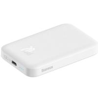 Зовнішній акумулятор (Power Bank) Baseus Power Bank Magnetic Wireless 6000mAh 20W White (PPCX020002)