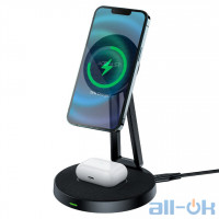 Бездротовий зарядний пристрій ACEFAST E8 desktop 2-in-1 wireless charging holder