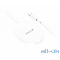 Бездротовий зарядний пристрій BOROFONE BQ17 Original series magnetic wireless fast charger WHITE