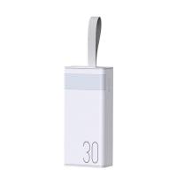 Зовнішній акумулятор PowerBank REMAX Chinen Series 20W+22.5W Fast Charging Power Bank with LED Light 30000mAh RPP-320 White 