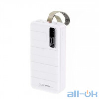 Зовнішній акумулятор PowerBank REMAX Noah Series 20W+22.5W PD+QC Fast Charging Power Bank 30000mAh White (RPP-506) 