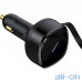 Автомобільний зарядний пристрій Baseus Enjoyment Retractable 2-in-1 C+L 30W Black w/2-in-1 cable (CGTX000001) — інтернет магазин All-Ok. фото 5