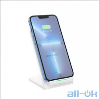 Бездротовий зарядний пристрій Borofone BQ16 Cool creation White (BQ16W)