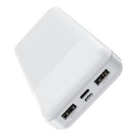 Зовнішній акумулятор (Power Bank) HOCO J72A Easy travel 20000mAh (2USB, 2А) White