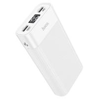 Зовнішній акумулятор (Power Bank) Hoco Power Bank 20000mAh Wellspring Digital Display J85 White