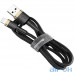 Кабель Lightning Baseus cafule Cable USB For iP 2A 3m Gold+Black (CALKLF-RV1) — інтернет магазин All-Ok. фото 1