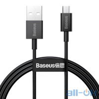 Кабель Micro USB Baseus USB - micro-USB Superior Series 1 m Black (CAMYS-01)