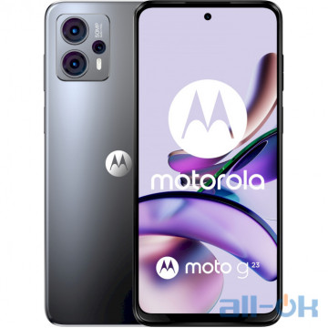 Motorola Moto G23 8/128GB Matte Charcoal (PAX20009) UA UCRF 