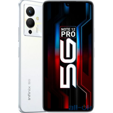 Infinix Note 12 pro 5G 8/128gb White