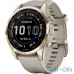 Смарт-годинник Garmin Fenix 7S Sapphire Solar C. Gold Titanium w. Light Sand Band (010-02539-20/21) — інтернет магазин All-Ok. фото 5