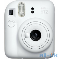 Фотокамера миттєвого друку Fujifilm Instax Mini 12 Clay White (16806121) 