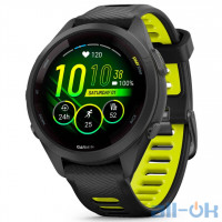 Смарт-годинник Garmin Forerunner 265S Black Bezel and Case w. Black/Amp Yellow S. Band (010-02810-03/13)